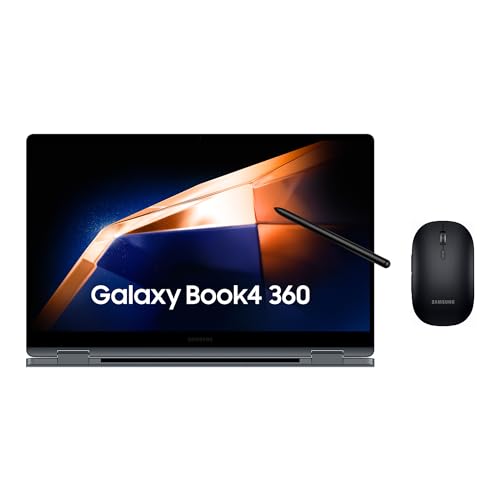 Samsung Galaxy Book4 360 Ratón, Ordenador Portátil Convertible 15.6 Full Hd, Táctil Y S Pen, Intel Core 7-150u, 8gb Ram, 512gb Ssd, Intel Graphics, Windows 11 Home, Gris, Teclado Qwerty Español Samsung Galaxy Book4 360 Ratón, Ordenador Portátil Convertible 15.6 Full Hd, Táctil Y S Pen, Intel Core 7-150u, 8gb Ram, 512gb Ssd, Intel Graphics, Windows 11 Home, Gris, Teclado Qwerty Español