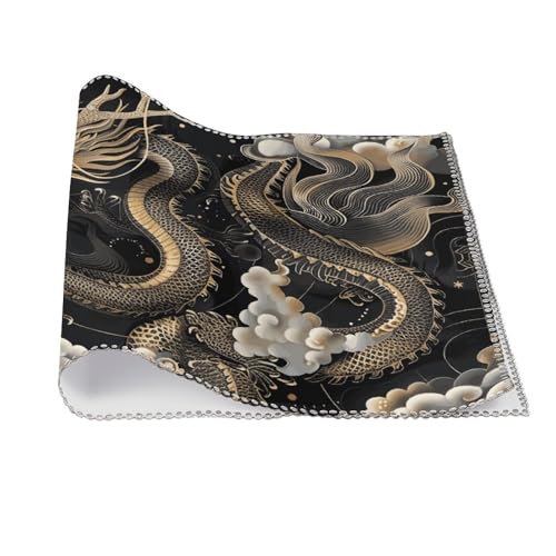 Sets de table dragon chinois anti-tache et imperméables pour protéger votre table
