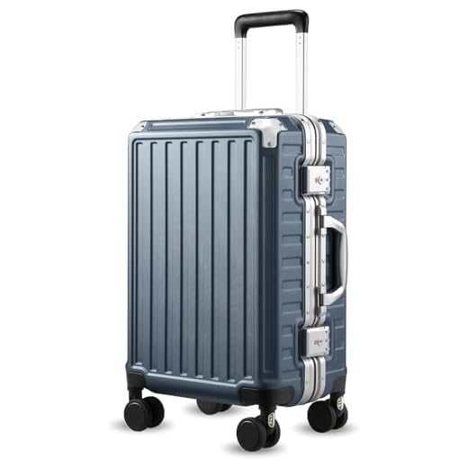 Best luggage with no zipper LUGGEX 20 Inch Hard Shell Carry-On Luggage