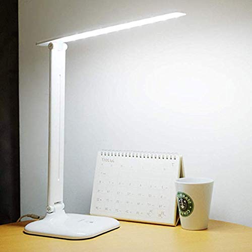 Lampe de bureau LED avec commande sensitive et col de cygne orientable 360