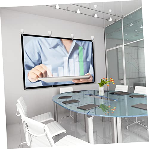 Pantalla portátil de proyector NUOBESTY 100 pulgadas miniatura 4