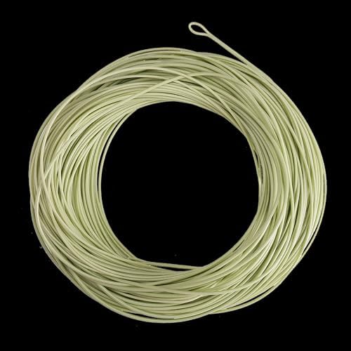 SF Fly Fishing Floating Line with Welded Loop Weight Forward Fly Lines # Moss Green 90FT WF5F - 5