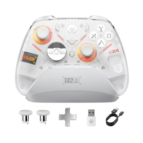 Image of Aolion gaming K20 TMR Wireless Controller for Switch 2 /Switch /PC with Dock
