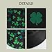 St Patrick's Day Bucket Hat for Women Men Funny Irish Lucky Clover Reversible Fishing Sun Hat Black Outdoor Hiking Hat