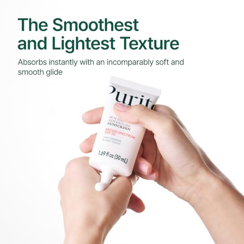PURITO-Sun-Day-Adventure-Korean-Sunscreen-Smoothest-and-Lightest-Texture-Broad-Spectrum-SPF-50-UVA-UVB-Protection-No-White-Cast-Oil-Free-For-All-Skin-Types-Vegan-Daily-Skin-Care-50ml-169-floz