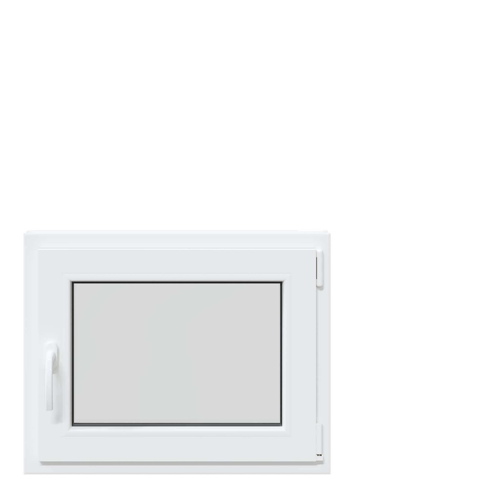 vidaXL Basement Window RISOR 70 x 60 cm PVC and Glass
