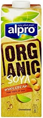 Alpro Longlife organiczne niesłodzone mleko SOYA alternatywa 1 l - opakowanie 2 szt.