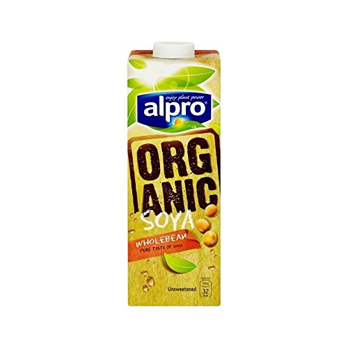 Alpro Longlife Organic Unsweetened SOYA Milk Alternative 1L