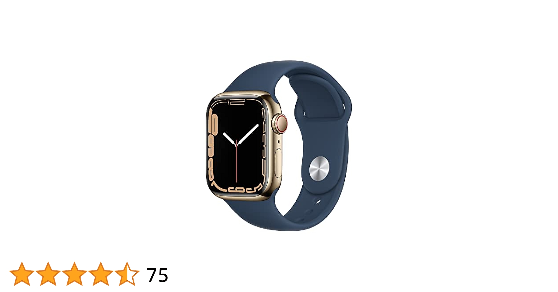 Apple Watch Series 7 ゴールド 41mm ステンレス Apple Watch Series 7 GPS + Cellular, 41mm Gold Stainless