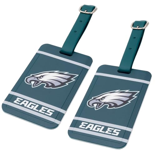 Étiquettes de sac NFL Philadelphia Eagles lot accessoires bagage golf