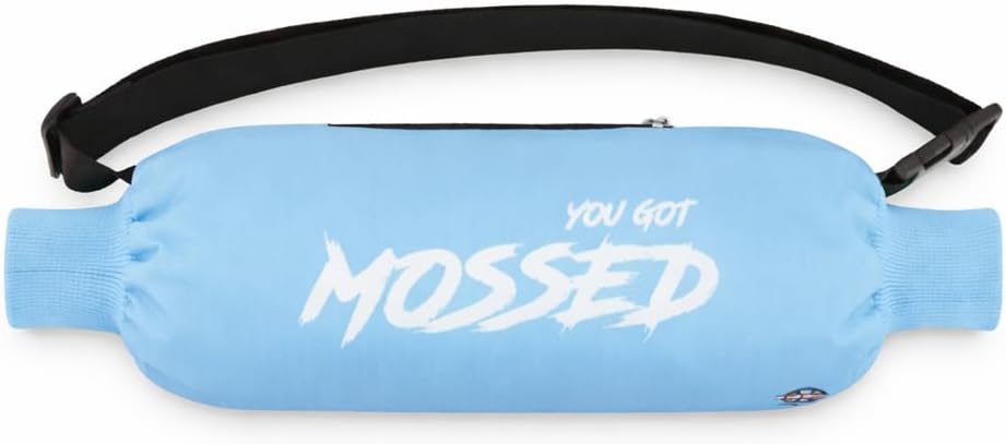 You Got Mossed Football Hand Warmer Pouch - Insulated Football Hand Muff with Secure Zipper Pocket & Adjustable Strap - Perfect for Football, Hiking, Camping & Outdoor Sports
