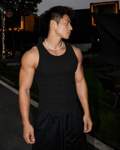 Rockwell Men's Premium Cotton Vest - Black - Image 6