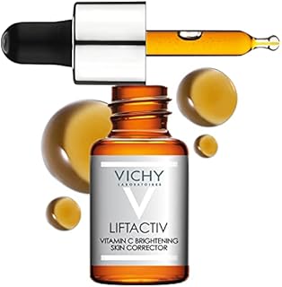 Vichy LiftActiv Vitamin C Serum, Brightening and Anti Aging Serum for Face with 15% Pure Vitamin C, Skin Firming and Antioxidant Facial Serum for Brightness and Moisturizing
