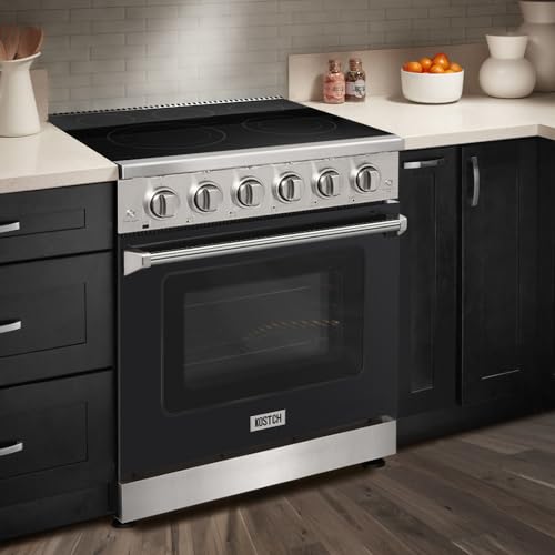 image for KOSTCH 30 inch Professional Electric Range with 5 Heating Elements Coo