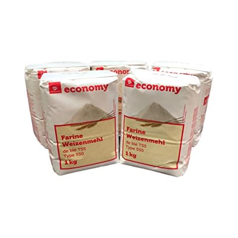 Traditional French T55 Bread Flour 5 KG (1 kg x 5) Cover