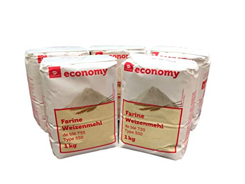 Traditional French T55 Bread Flour 5 KG (1 kg x 5)