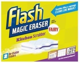 Flash Magic Eraser For Kitchen 2PK