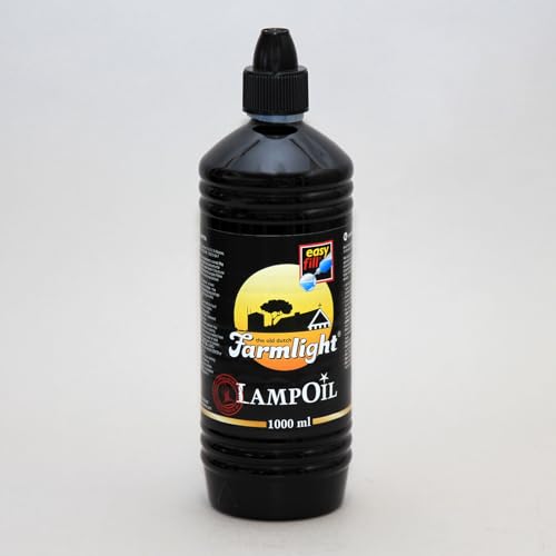 Dutch Lamp Oil with Pour Funnel - 1L Bottle