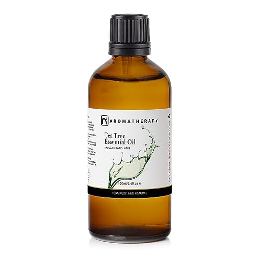 n2 Aromatherapy Huile Essentielle d’Arbre à Thé (Tea Tree) - 100 ml - pour Aromathérapie, Soins de la Peau, Mélange de Massage, Diffuseur