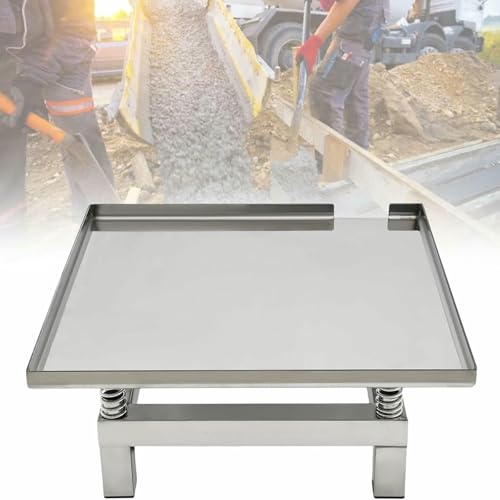 YCNLYSSR Table vibrante pour béton, Banc d'essai de Vibration électrique, Plaque vibrante pour Bloc d'essai, 3 000 TR/Min
