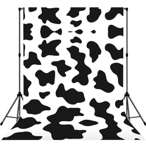 Toile de fond imprimée vache anti-reflet pour éliminer les ombres en portrait