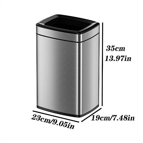 Caneca de basura pequeña para cocina y baño miniatura 2