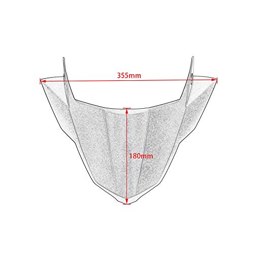 Moto Accessori Moto Fly Screen Shield Parafango
