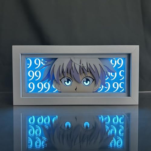 Hongjieya Lampe Anime Killua Zoldyck pour décoration de chambre à coucher, veilleuse LED, lampe de bureau