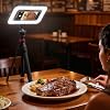 Trípode para iPhone con luz, anillo de luz portátil de 15W con soporte y sujetador para teléfono para grabación de video, trípode magnético con luz de 6000mAh 2500K-9000K para videos de comida, Mukbang, vlogging, CRI>95 3