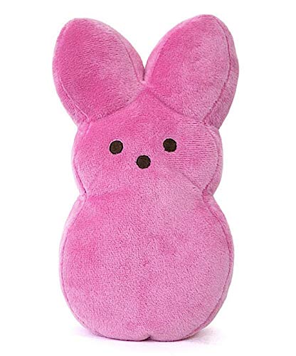 1pcs Easter Bunny Peeps Bunny Plush Toys Sexy Cute Rabbit Simulation Stuffed Animal Doll for Kids Children Soft Pillow Gifts Pink