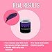 Miss Cire Purple Hard Wax Beads - Painless Hair Removal Peel-Off Wax - No Strips Needed - Low melting Point - Gel Like Consistency - For Face and Body - Hello Gorgeous - For Sensitive Skin - 8oz