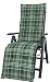 Produktbild Kettler Polen KETTtex 2395 Auflage Relaxliege Milano grün-braun kariert 170x49x6 cm (ohne Liege)