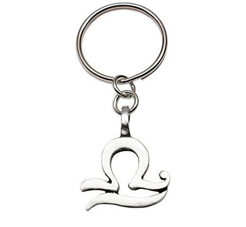 Trilogy Jewelry Libra Astrology Zodiac Sign Pewter Keychain The Scales (September 24-October 23 Birthday) #TOP1