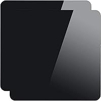 Vista 10 de KINJOEK 2 piezas de 11.8 x 11.8 in, 12 x 12 pulgadas, acrílico blanco reflectante, elevador de mesa para fotografía profesional de productos