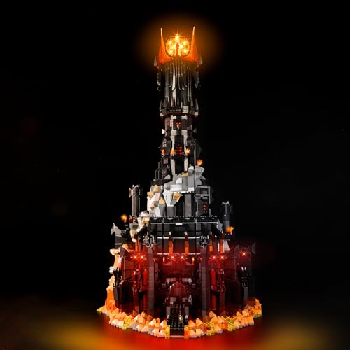 KygalringLED Lighting Kit for Leg0 Barad Dur, Lighting for Leg0 1...