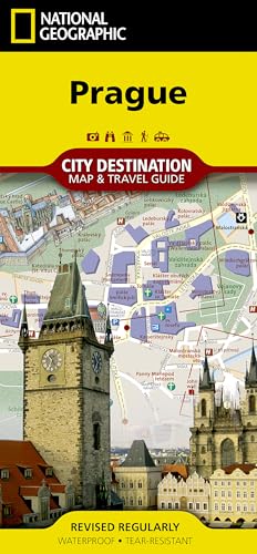 Prague Map (National Geographic Destination City Map): City Destination Maps