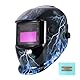 Schweißhelm Automatik, Solarbetriebene Schweißhelm mit Automatischer Verdunkelung,Verstellbarer und Bequemer Schweißmaske Schattierungsbereich 9–13,Geeignet für Wig,MIG,ARC,Schweißen（Blauer Blitz）