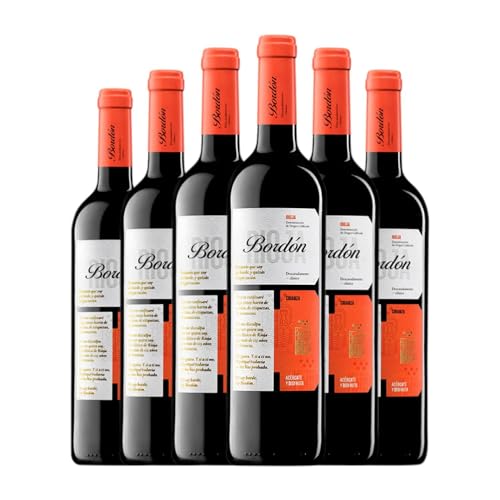 Bodegas Franco Españolas Bordón Rioja Crianza 75 cl Vino tinto (Caja de 6 Botellas de 75 cl)