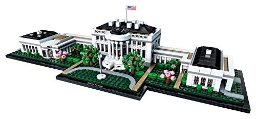 Lego Architecture Collection: The White House 21054 - Model Building Kit, Creative Set For Adults And Teens, Energizing Diy Project, Iconic Presidential Office, Great Collectible Gift For Father's Day #TOP1