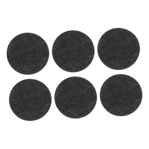 Zerodeko 6 Pièces sous Verres Ronds Feutre Absorbant Lot de Dessous de Pot pour Plantes Intérieur et Extérieur Protection pour Meubles Design Moderne et Élégant