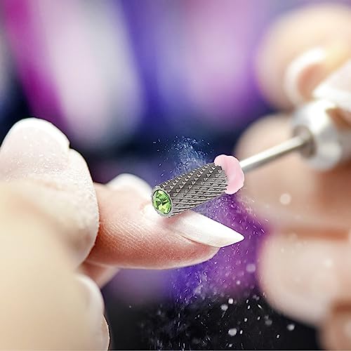 FOMIYES Bits para Taladro de Uñas de Acero Tungsteno miniatura 5