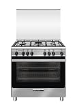 Glem Gaz SA865VI cuisine en acier inoxydable
