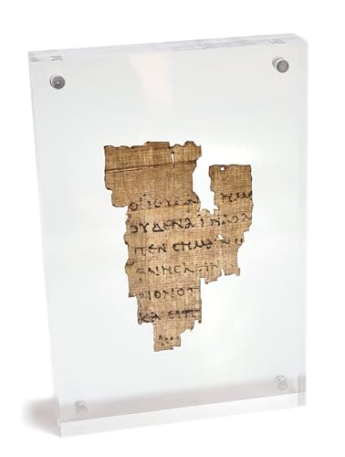 Magnoli Clothiers St John's fragment P52 Replica on Egyptian Papyrus