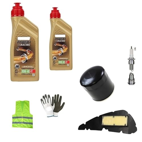 KYMCO Downtown 200i Ölwechsel Service-Kit 2L Castrol