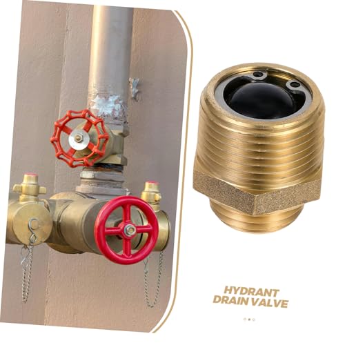 Válvula de drenaje automático de cobre para proteger hidrantes del clima frío 4