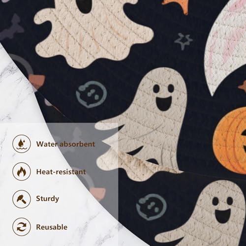 Dessous de plat 38cm protège table efficace grand format Halloween licorne