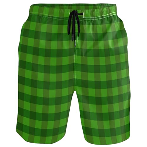 visesunny Mens Swim Trunks Quick Dry Board Shorts with Mesh Lining Breathable Fit Hawaii Beach Shorts Swimwear Bathing Suits