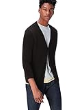 chaqueta de cuero negra hombre combina Estilo casual y elegante Marca Amazon - find. Chaqueta de Punto para Hombre, Negro (Schwarz), L, Label: L