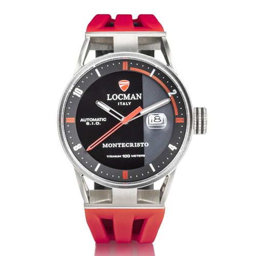  Locman Orologio Uomo Ducati Automatico Rosso