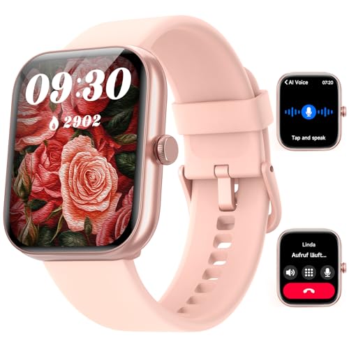 Smart Watch for Women Men - (Alexa Built-in & Answer/Make Calls), 1.91
